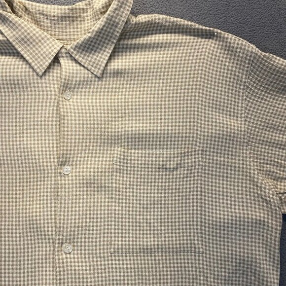 Ferracci Men's Short Sleeve Shirt Rayon Size 2XLT,Pocket - Picture 7 of 8